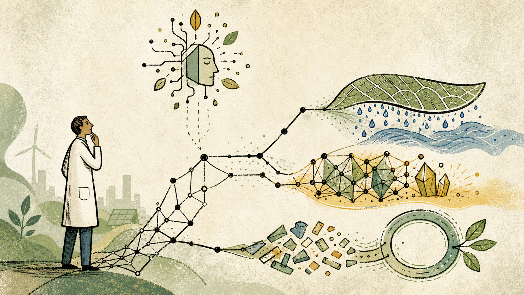 How AI Is Driving Science Toward a Greener and More Sustainable Future