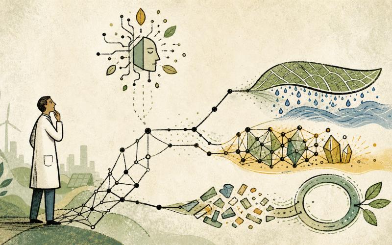 How AI Is Driving Science Toward a Greener and More Sustainable Future